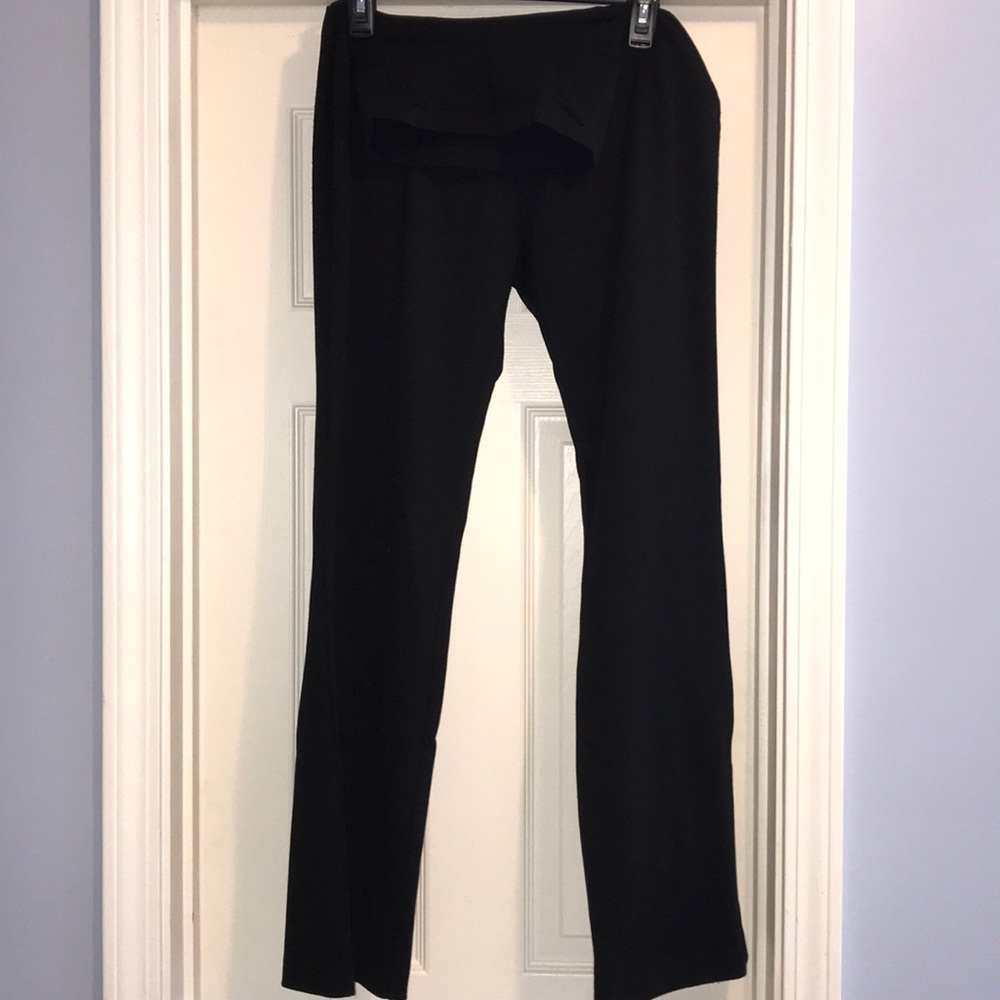 Maternity black dress pants